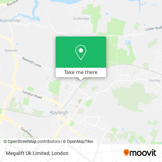 Megalift Uk Limited map