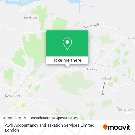 Awb Accountancy and Taxation Services Limited map
