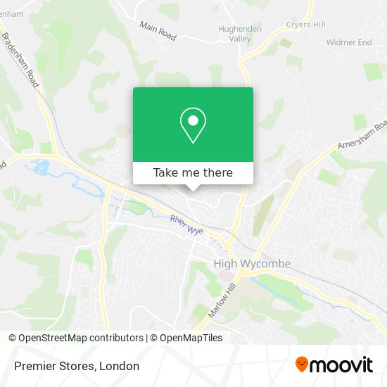 Premier Stores map