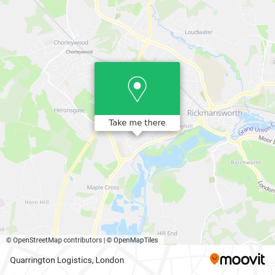 Quarrington Logistics map