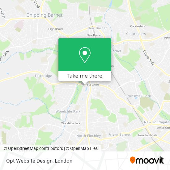 Opt Website Design map