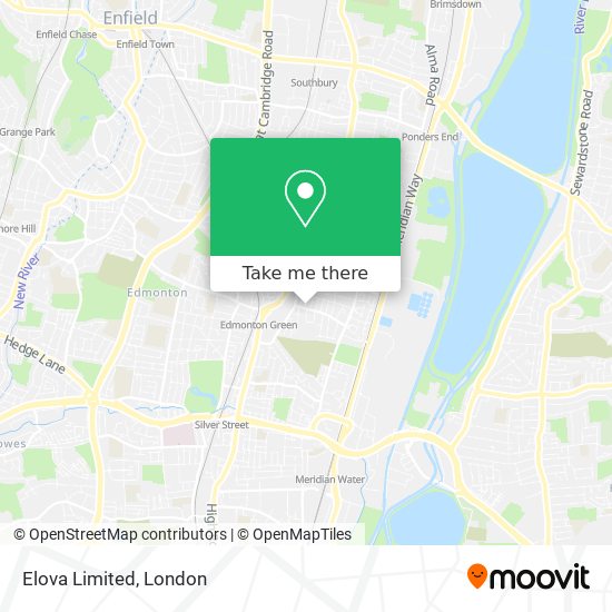 Elova Limited map