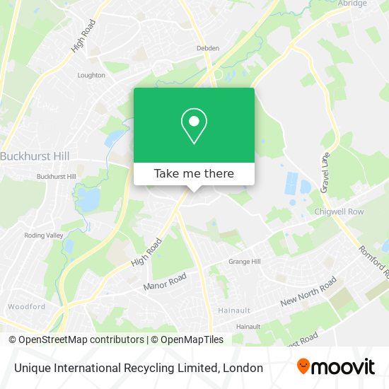 Unique International Recycling Limited map