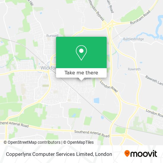 Copperlynx Computer Services Limited map