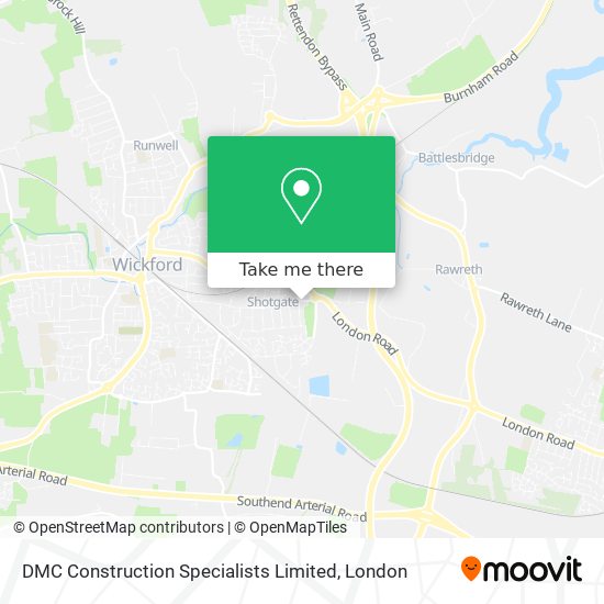 DMC Construction Specialists Limited map