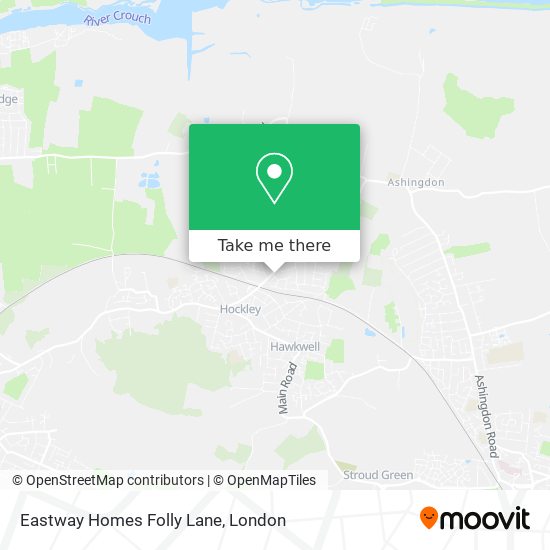 Eastway Homes Folly Lane map