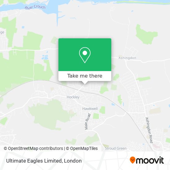 Ultimate Eagles Limited map