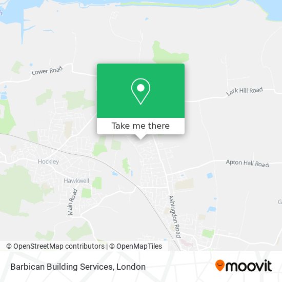 Barbican Building Services map