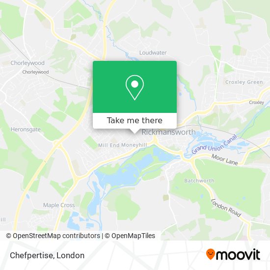 Chefpertise map