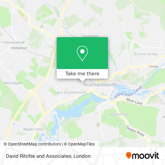 David Ritchie and Associates map