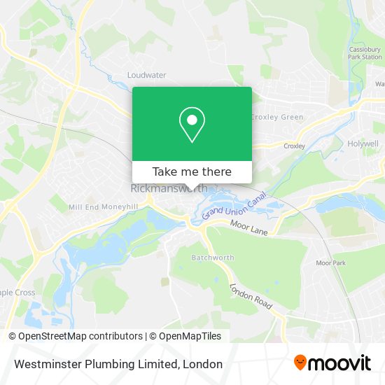 Westminster Plumbing Limited map
