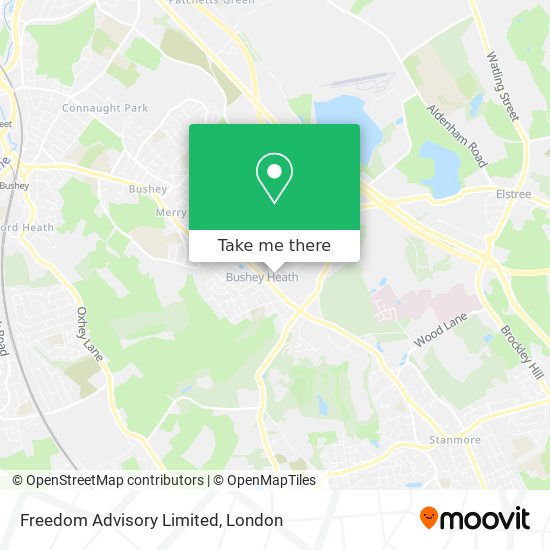 Freedom Advisory Limited map