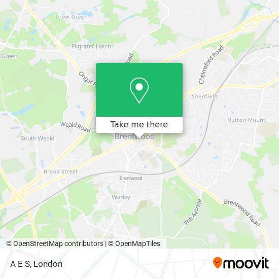 A E S map