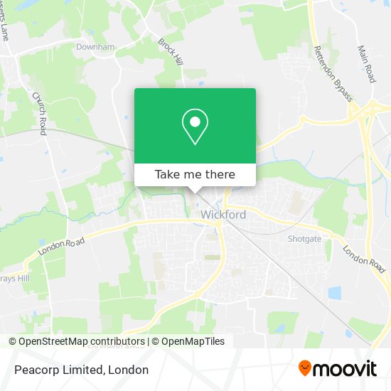 Peacorp Limited map