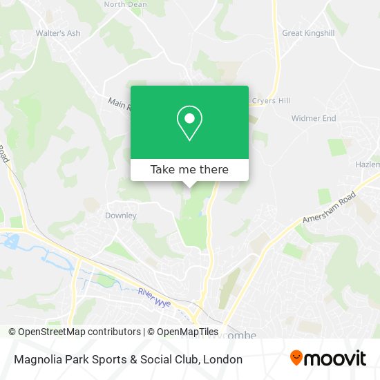 Magnolia Park Sports & Social Club map