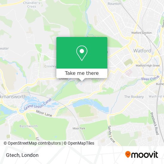 Gtech map