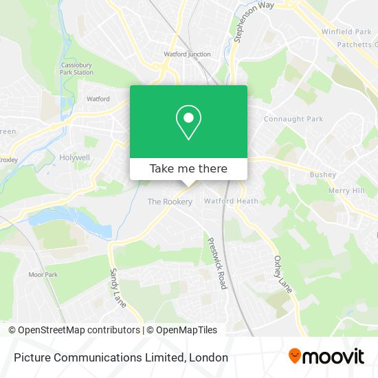 Picture Communications Limited map