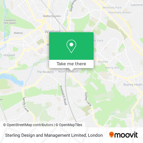 Sterling Design and Management Limited map