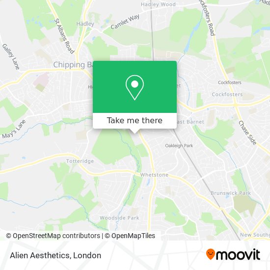 Alien Aesthetics map