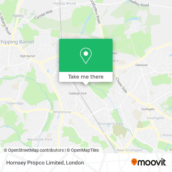 Hornsey Propco Limited map