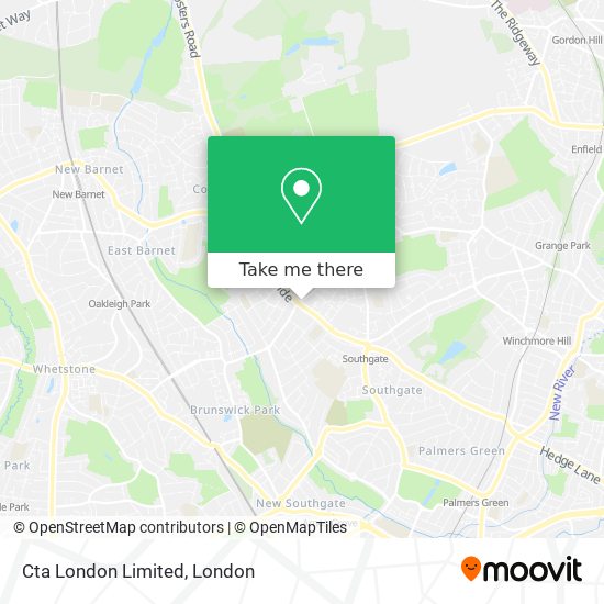 Cta London Limited map