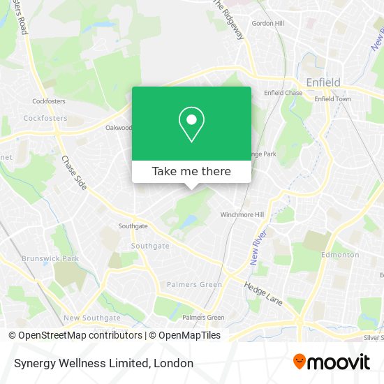 Synergy Wellness Limited map