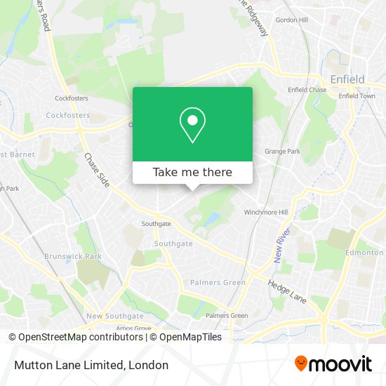 Mutton Lane Limited map