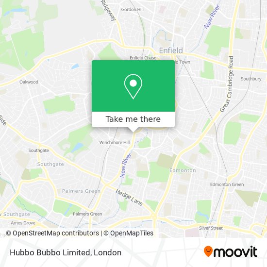 Hubbo Bubbo Limited map