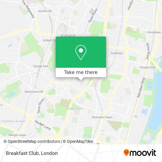 Breakfast Club map