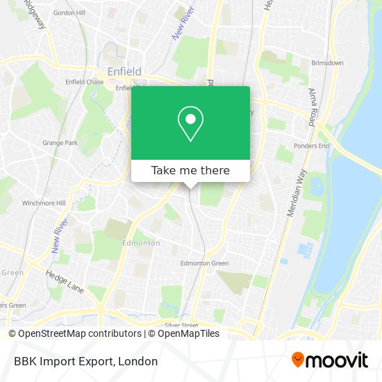BBK Import Export map