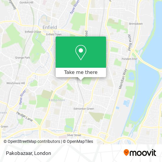 Pakobazaar map