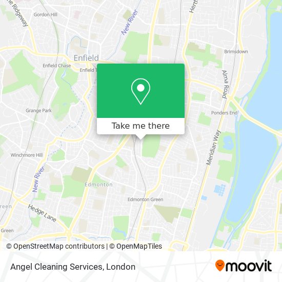 Angel Cleaning Services map