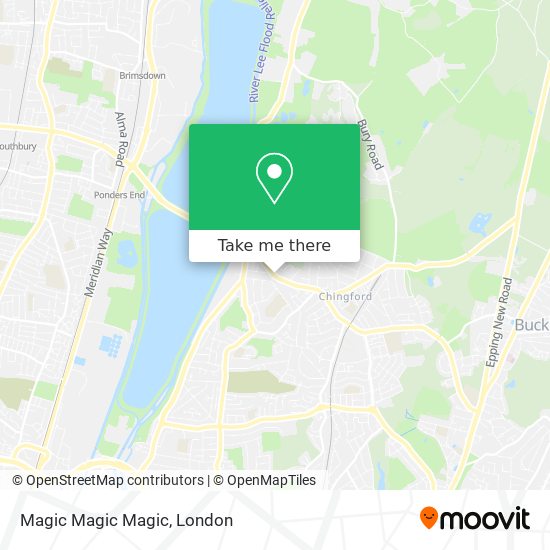 Magic Magic Magic map