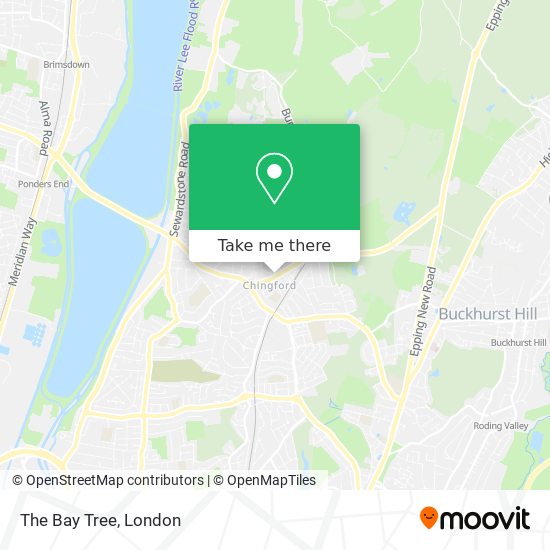 The Bay Tree map