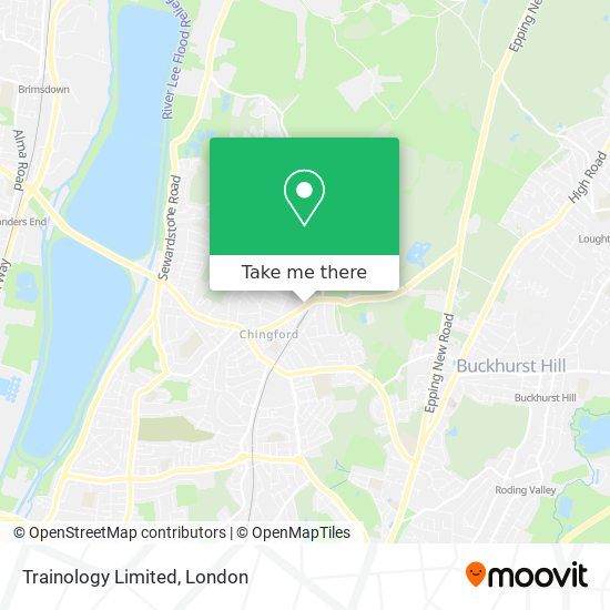 Trainology Limited map