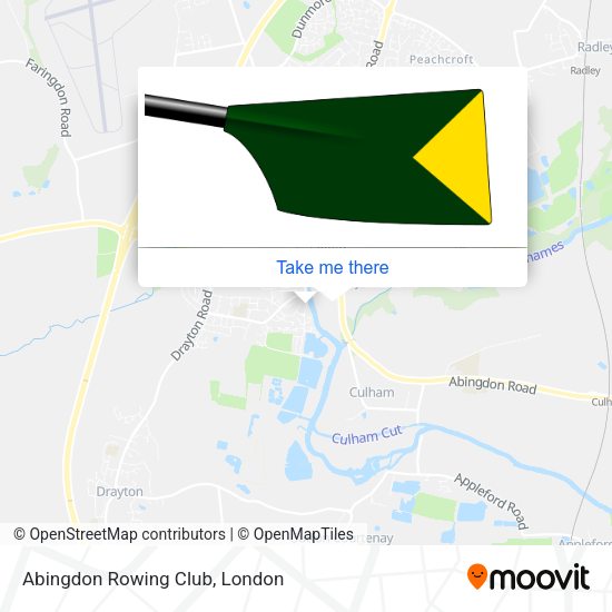 Abingdon Rowing Club map