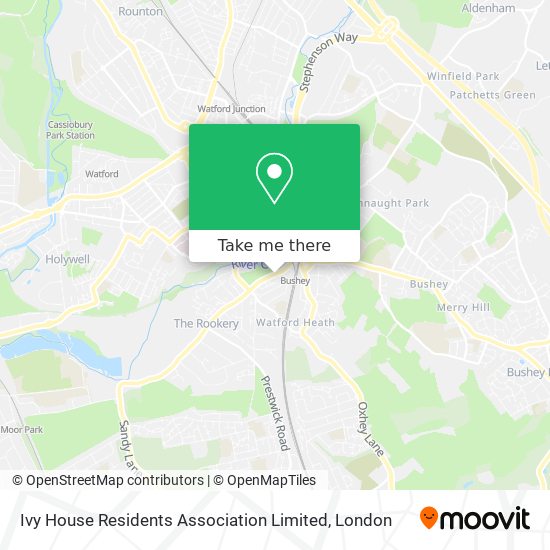Ivy House Residents Association Limited map