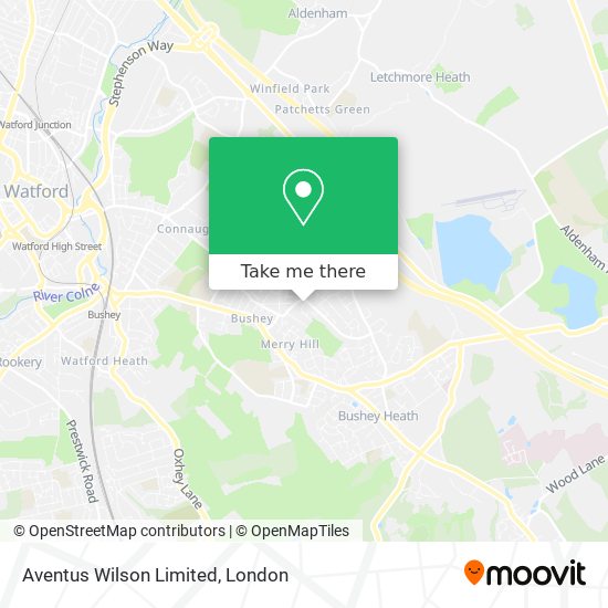 Aventus Wilson Limited map