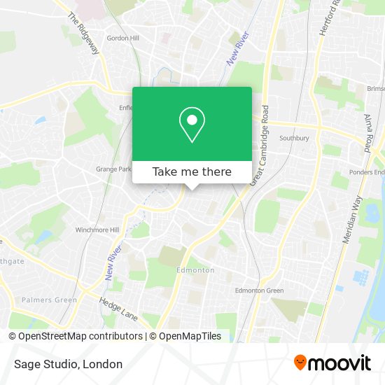 Sage Studio map