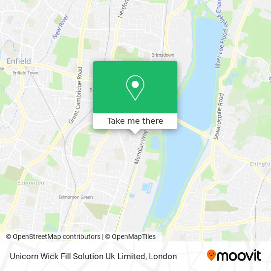 Unicorn Wick Fill Solution Uk Limited map