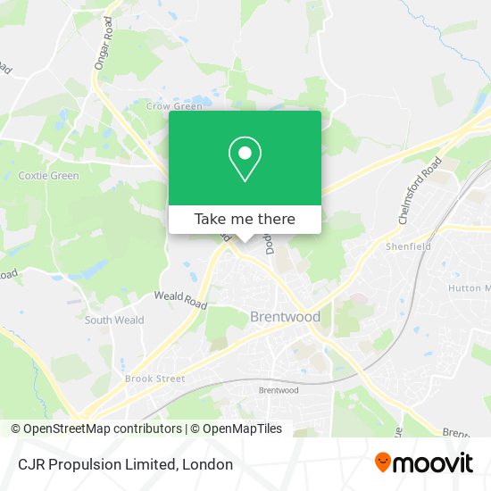 CJR Propulsion Limited map