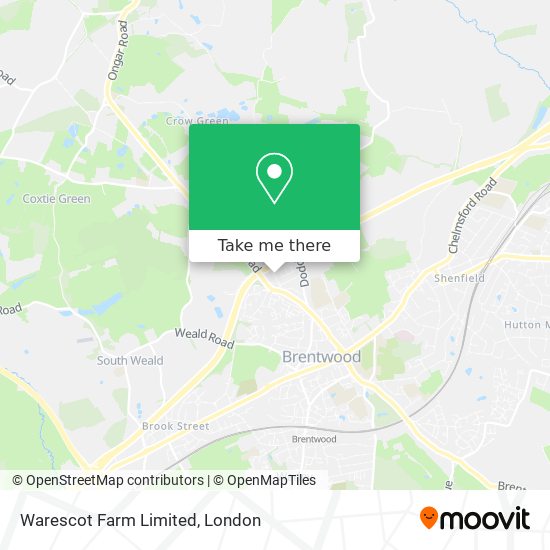Warescot Farm Limited map