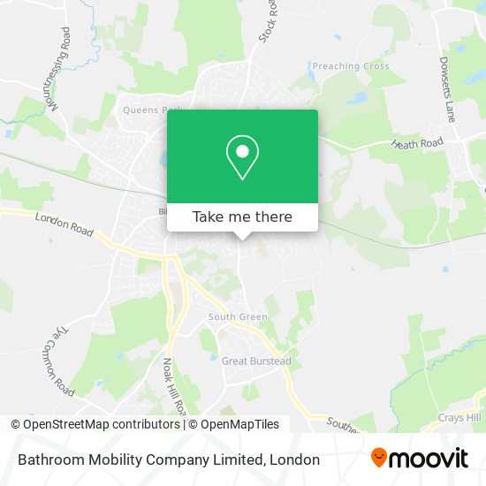 Bathroom Mobility Company Limited map