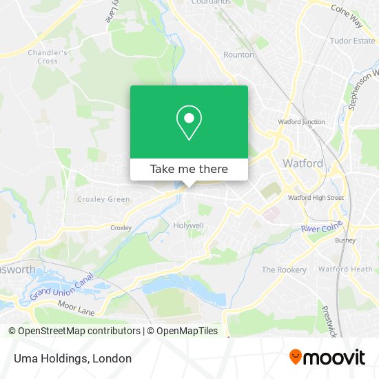 Uma Holdings map