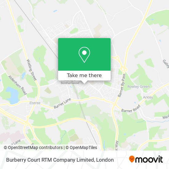 Burberry Court RTM Company Limited map