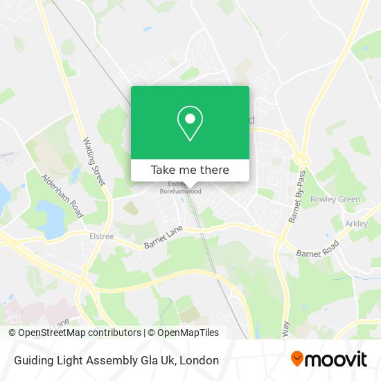 Guiding Light Assembly Gla Uk map