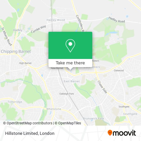 Hillstone Limited map