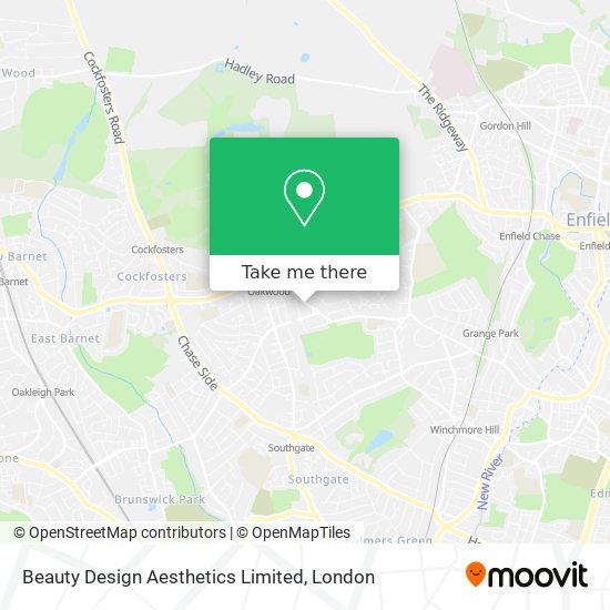 Beauty Design Aesthetics Limited map