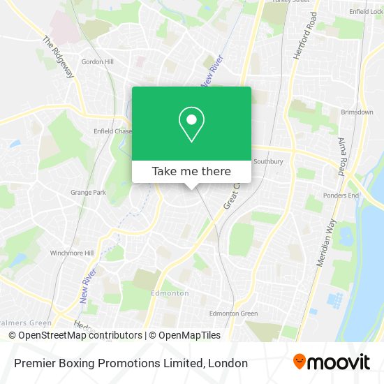 Premier Boxing Promotions Limited map