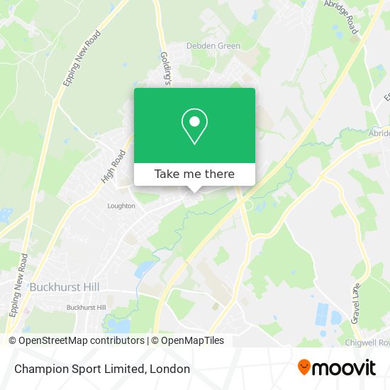 Champion Sport Limited map